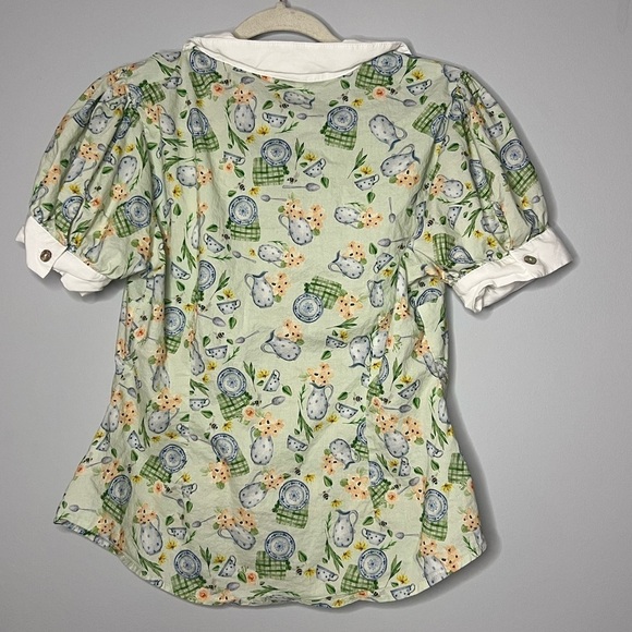 Unique VintageTea Party Picnic Cottagecore Grandma Graphic medium (vintage LG) - Picture 6 of 7